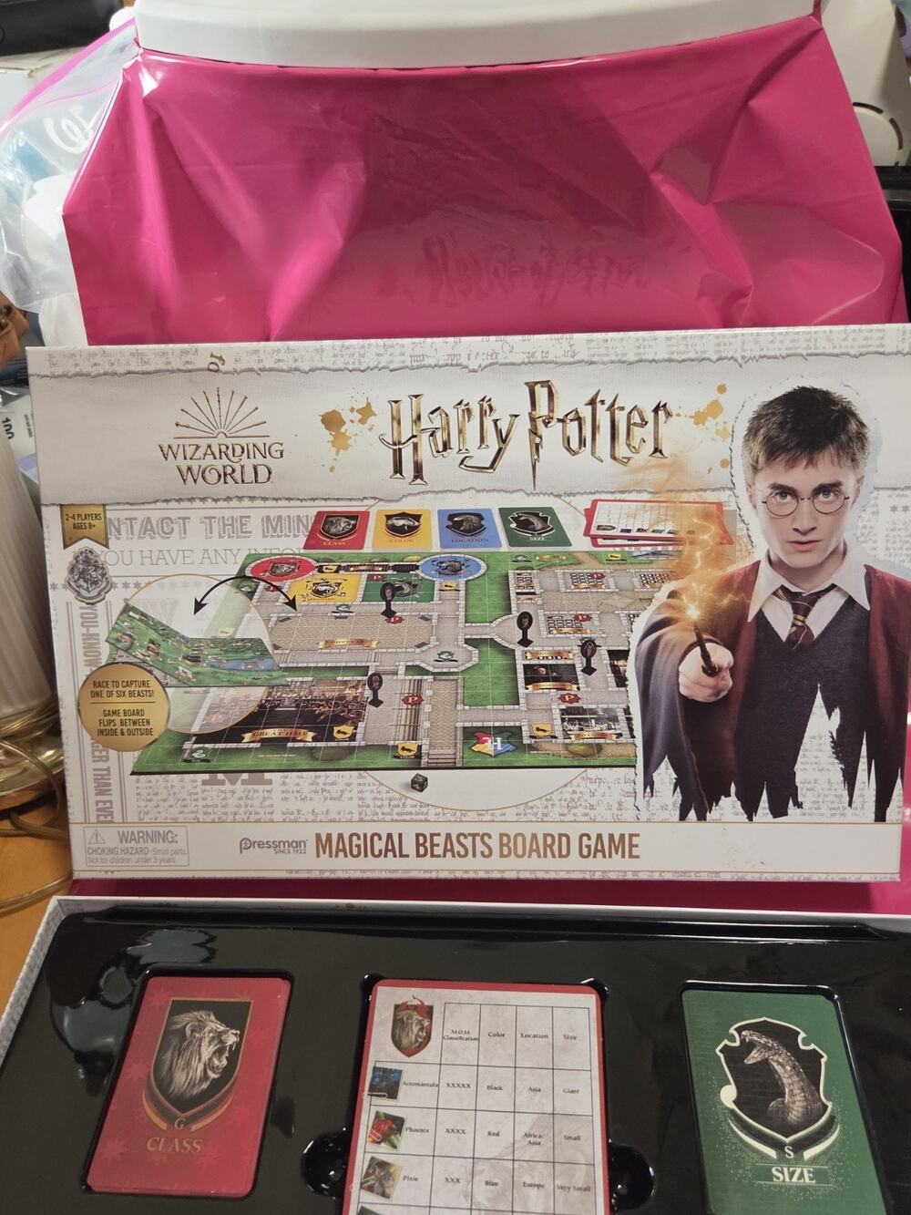 Harry Potter Magical Beasts Board Game Wizard World Family Game Friends game